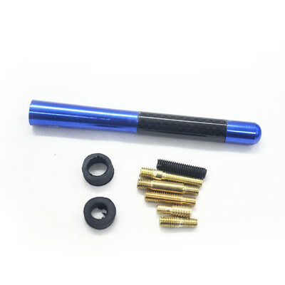 

Universal 47 12CM Car Mini Antenna Short Radio AMFM Antena Mast Carbon Fiber