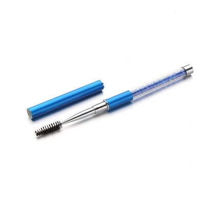 

Gobestart 1PCSHigh Quality Crystal Eyelash Brush Mascara Wands Applicator Spoolers Makeup