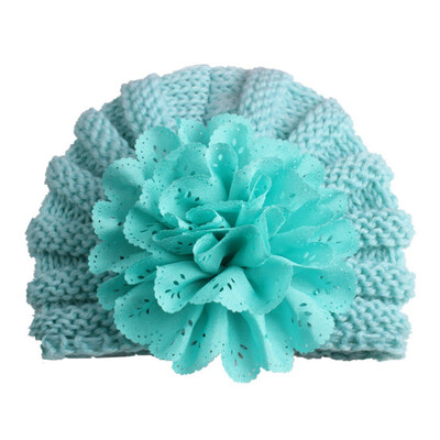 

Newborn baby hat Flower Bowknot baby cap Infant Girls autumn hats Hospital Cap Soft Cotton Toddler Knit newborn baby photo prop