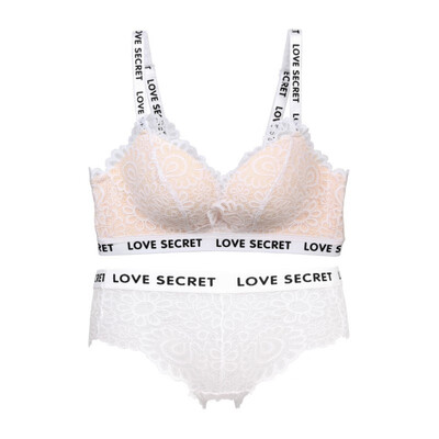 

Female Thin Floral Lace Bra Set Intimates Sexy Lingerie Set Women Underwear Soft Fabric Breathable Panty B Cup Bra Briefs Sets