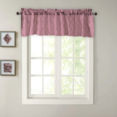 

Gobestart Valance Curtains Extra Wide&Short Window Treatment Kitchen Living Bathroom