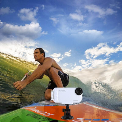 

PULUZ for iPhone X &  40m130ft Waterproof Diving Housing Case for Surfing Swimming Photo Video Taking Underwater Cover White