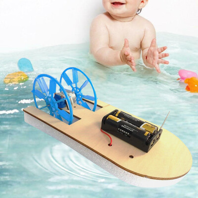 

Siaonvr DIY Electronic Assembly Boat Model Toy Scientific Experiment Toy For Kids Gifts