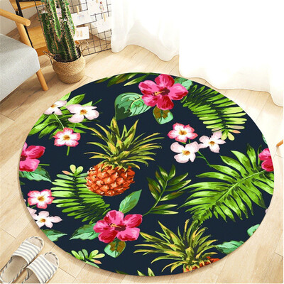 

〖Follure〗Botany Elements Blanket Round Bathroom carpet 55cm