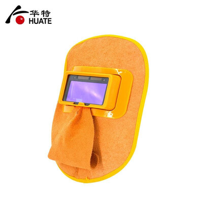 

Automatic dimming mask welder protective mask portable argon arc welder fire flower leather anti-splash Automatic photoelectric we
