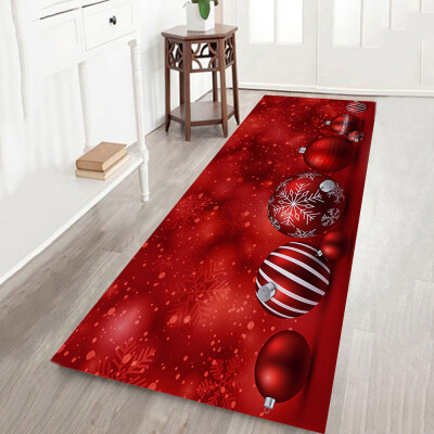 

Tailored Merry Christmas Welcome Doormats Indoor Home Carpets Decor 40x120CM