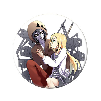 

1pcs Anime Angels of Death Cosplay Badge Cartoon Rachel Gardner Ray Brooch Pins Zack Collection bags Badges for Backpacks