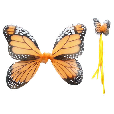 

Monarch Butterfly Wing Headband Sparklers Glitter Cosplay Costume Fairy Costume Halloween Decoration Birthday Party Decorations