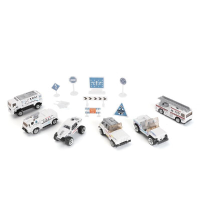 

Police Truck Toy Model Patrol Armoured Alloy Diecas Repli Car Collect