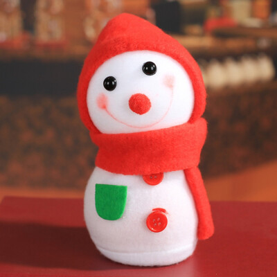 

Christmas Eve Snowman Doll Apple Bag Christmas Tree Ornaments Desktop Decoration Christmas Gifts Christmas Decoration