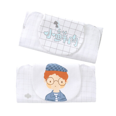 

Babyu2018s Towel Cartoon Pattern Back Pad Towel Absorbent Towels Baby Sweat Towel Gauze For Baby Boy Girl