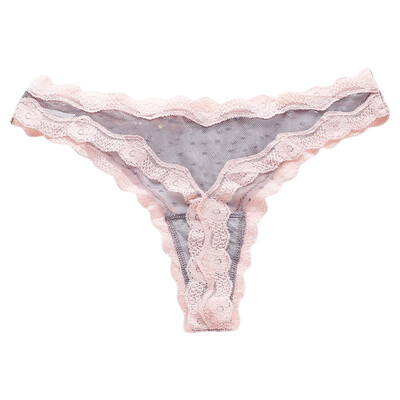 

Women Panties Thongs String lingerie Mesh Transparent Wrap Design Sexy Ladies Cotton Fashion Low-Rise Underwear Seamless Briefs