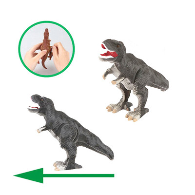 

Siaonvr 1PC Children Clockwork Chained Walking Dinosaurs Toys Mini Simulation Walking
