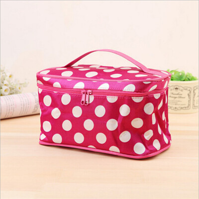 

Toponeto Letter Cosmetic Bag Fashion Square Travel Portable Storage Wash Bag