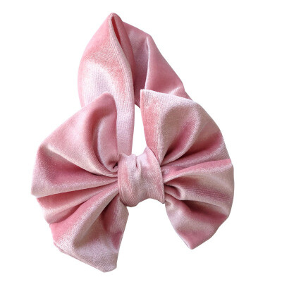 

Big Bow Headband For Girls Clothing Accessories Large Hair Bows Elastic Turban Head Wraps Kids Top Knot Hairband