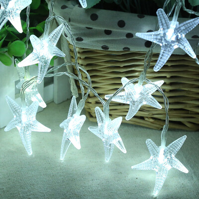 

Gobestart Window Curtain Lights String Lamp House Party Decor Striking With 10 LED Beads