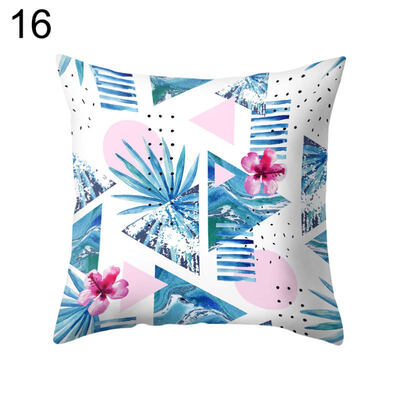 

Multi-Color Coconut Tree Square Throw Pillow Case Cushion Cover Bedding Articles