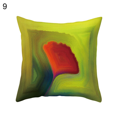 

Colorful Maple Ginkgo Pine Leaf Pillow Case Cushion Cover Car Cafe Office Decor