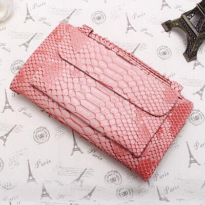 

Women Handbag Genuine Leather Clutch High Quality Shoulder Messenger Female Crossbody Bags Serpentine Print Purse Small