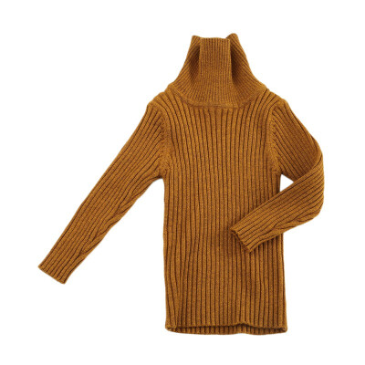 

Fashion Kids Sweaters For Winter Baby Clothes Autumn Boys Girls Turtleneck Sweaters Knitted Bottoming Boys Sweater