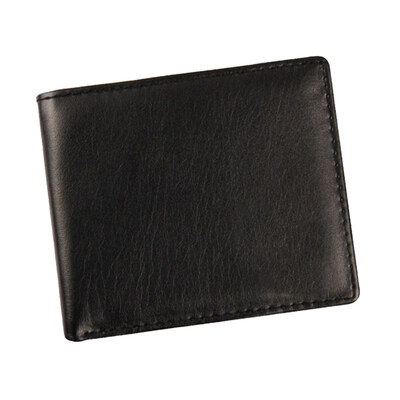 

Retro Men Solid Color Zip Multi Card Slots Folding Wallet Coin Purse Card Holder