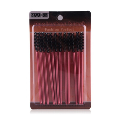 

Synthetic Fiber Disposable Eyelash Brush Mascara Applicator Wand Brushes 12pcslot