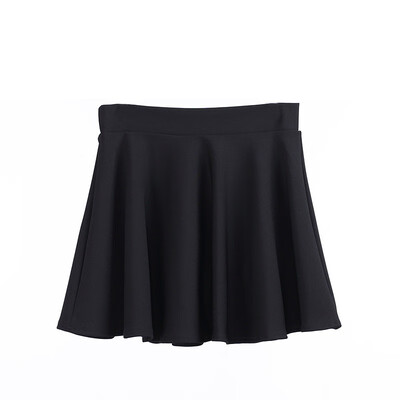 

Summer style Korean version of the skirt mini skirt women new solid color high waist Joker umbrella skirt