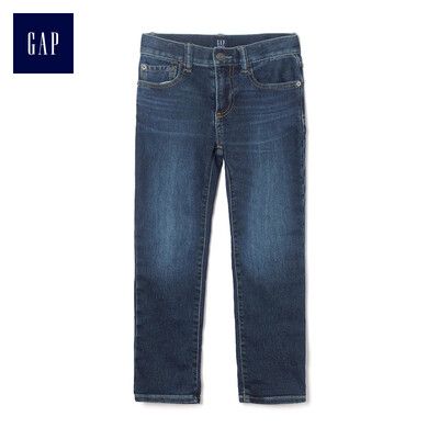 

GAP flagship store boy casual stretch slim jeans 358229 dark washed old 5
