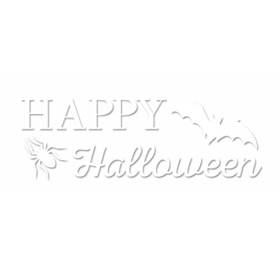 

Halloween Decorative Applique DIY Creative Removable Self-adhesive Lettering Scary Spider Wall Stickers Home Decorations