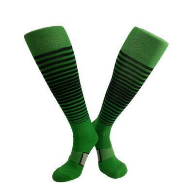 

1 Pair Men Women Sports Socks Knee Legging Stockings Breathable Non-slip Soccer Baseball Football Over Knee Socks New Hot