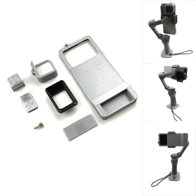 

Siaonvr Adapter Switch Mount Plate Camera Sun Shade for Go-Pro 567 OSMO Mobile 3 NEW
