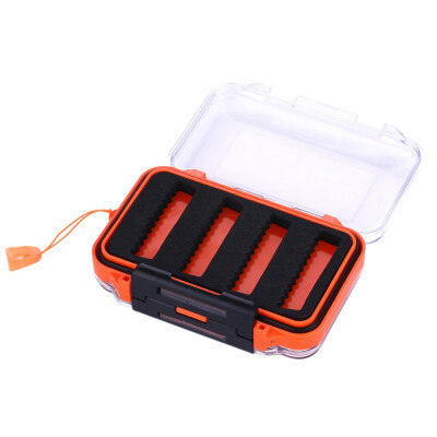 

Double Layer 5 6 Grid Fishing Tackle Box Waterproof Auto Open Multi Separate Compartments Organization Case Box