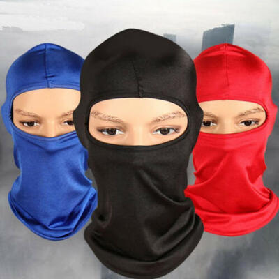 

Ultra Thin Outdoor Ski Motorcycle Cycling Balaclava Lycra Full Face Mask Neck