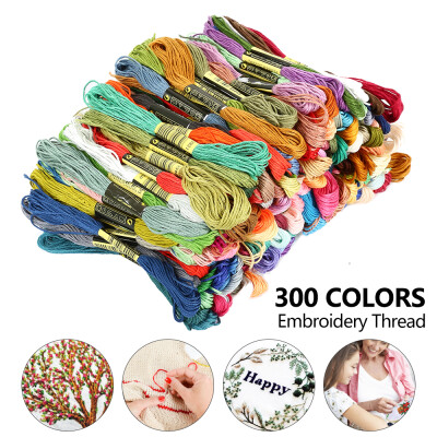 

Polyester-cotton embroidery thread-polyester-cotton-300 color-300 color pack