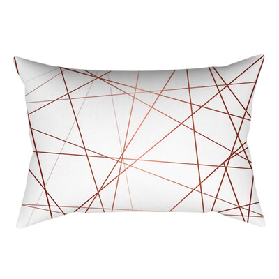 

Rose Gold Pillowcase Powder Peach Skin Long Shape Pillow Cover Home Garden Home Textile