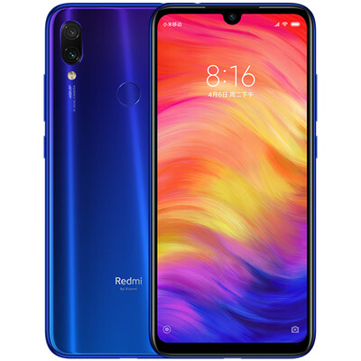 

Millet red rice Redmi Note7 Symphony gradient AI double camera 4GB64GB Dream blue full Netcom 4G dual card dual standby water drop full screen photo game smartphone
