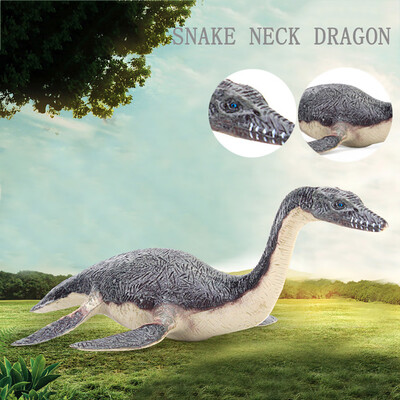 

YIWULAEducational Simulated Snake Neck Dragon Model Kids Children Dinosaur Model Toy
