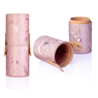 

New Hot Selling Makeup Cosmetic Brushes Pen Holder Storage Bag PU Leather Container Travel Box M3
