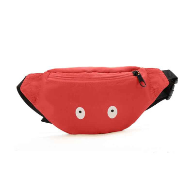 

Children Waist Packs Fanny Bag Cartoon Small Eyes Chest Bag Kid Boy Girl Money Wallet Waist Bag Kawaii Running Belt Bag