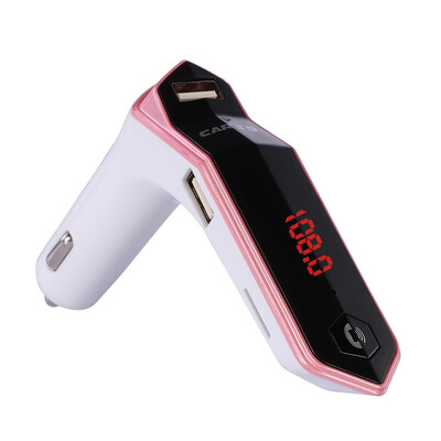 

〖Follure〗Car FM Transmitter Bluetooth Hands-free LCD MP3 Player Radio Adapter Kit Charger