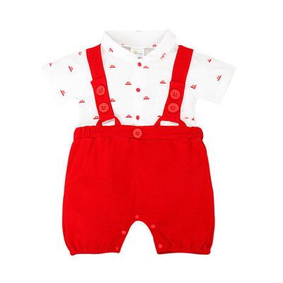 

Fashion Baby Rompers Gentleman Strap Design Short Sleeve Rompers Kids Boys Jumpsuit with Bowknot Newborn Clothes