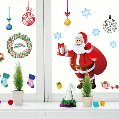 

3D Wall Window Stickers Christmas Festival Decoration 3D Wall Stickers Children Room Decoration