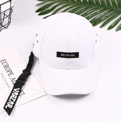 

New Hat Female Spring&Autumn Baseball Cap Korean Chaozhou Men Leisure Baitao Young Black Long Belt Student Duck Tongue Cap