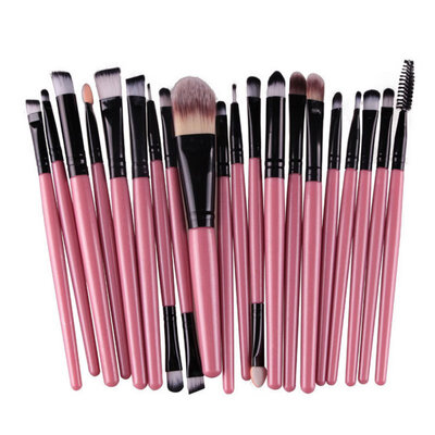 

20pcs Eyeshadow Lip Make Up Brushes Set Professional Powder Eyeliner Brush Tool WD3