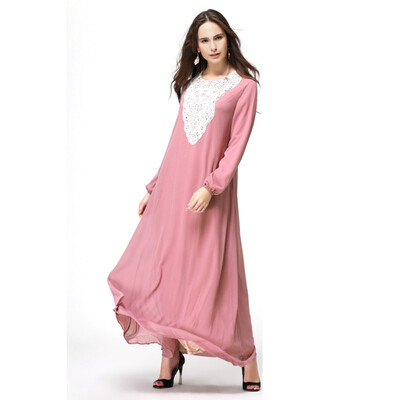 

New Womens Elegant Maxi Long Dress Kaftan Jilbab Islamic Abaya Muslim Cocktail PY3