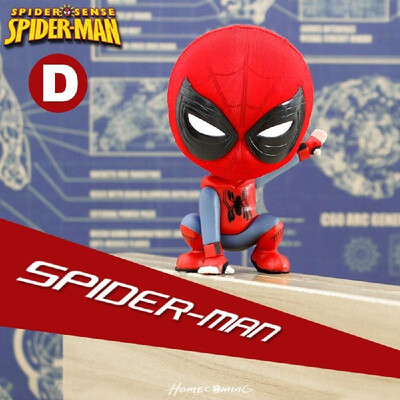 

Spider-Man Q Version Cute Styling Dolls Creative Toys Shaking Head Magnetic Spiderman Action Figures