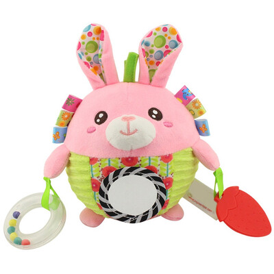 

Siaonvr Plush Animal Toy Wind Chime Spiral Bed Cart Accessories Children Baby Car Pendan