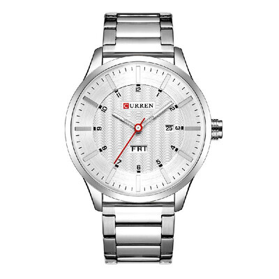 

CURREN 8316 Men Watch Quartz Brand Watch Wristwatch Calendar Time Display Stainless Steel Watch
