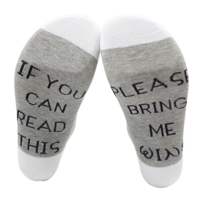 

Christmas English Letters Socks Embroidered Cotton Socks Middle Tube Socks For Men Women Christmas Gift Socks