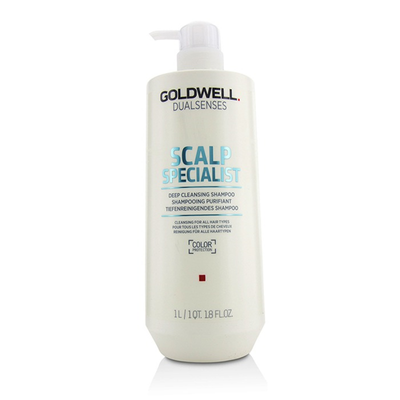 

GOLDWELL - Dual Senses Scalp Specialist Deep Cleansing Shampoo Cleansing For All Hair Types 1000ml338oz